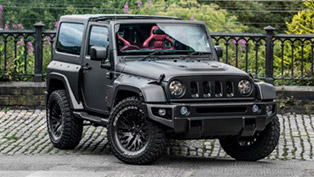 chelsea truck company debuts the jeep wrangler black hawk edition in geneva 