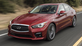 red sport 400, performance flagship of infiniti q50 priced below $50,000 usd