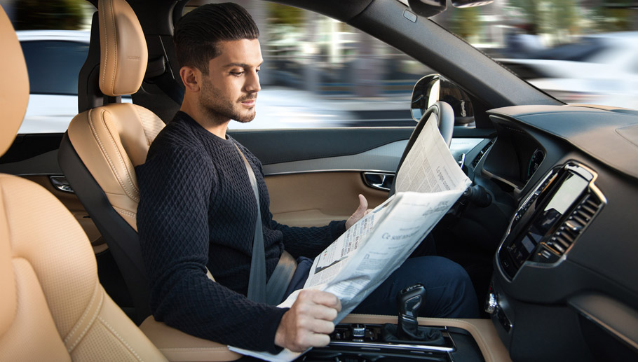 Volvo autonomous drive campaign