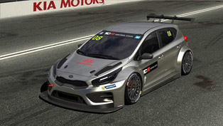 kia cee’d tcr racer: first official images revealed