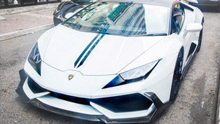 one-off lamborghini huracan spotted in hong-kong [w/video]