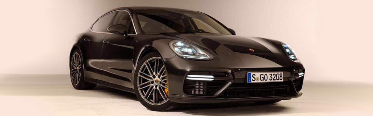 2017 Porsche Panamera front view