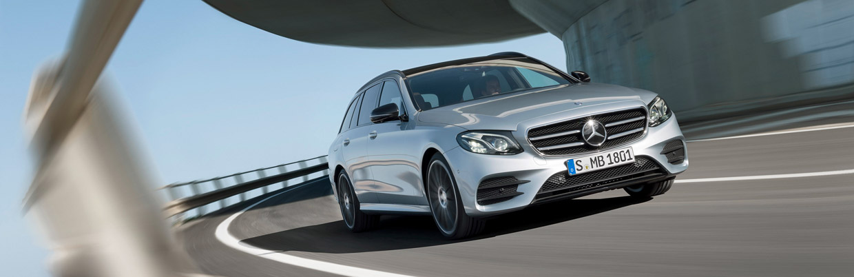 Mercedes E Class Estate Front view