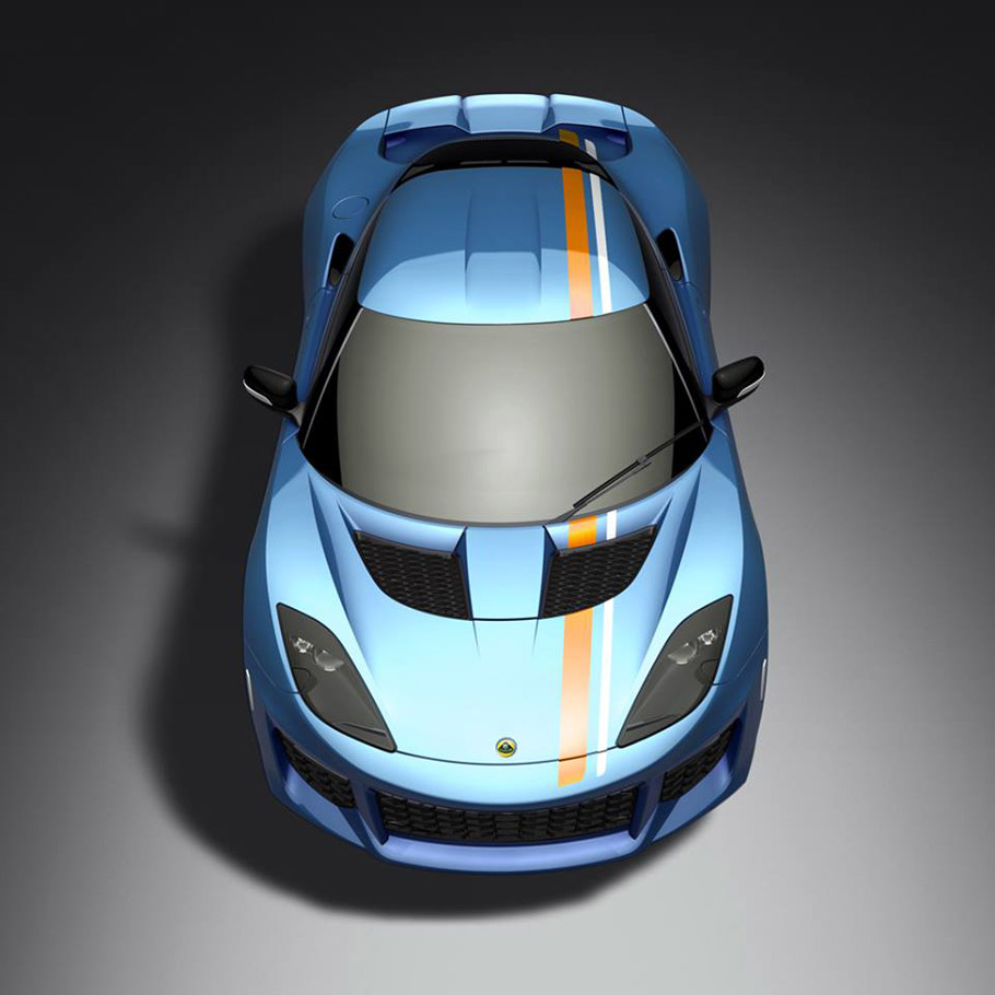 2016 Lotus Evora Blue and Orange Limited Edition