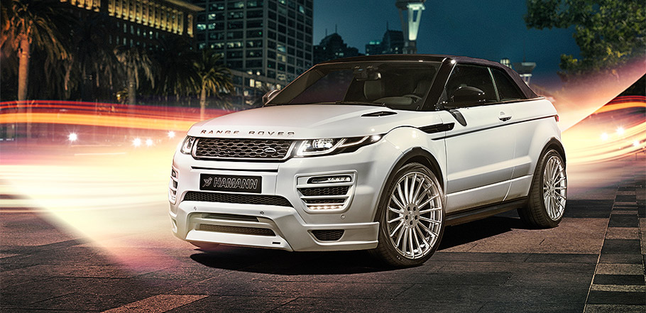 HAMANN Range Rover Evoque Convertible front view