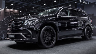 larte design launching the outstanding mercedes gls black crystal 