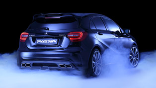 mercedes a-class: the controversial car is now in its best form after piecha’s conversion