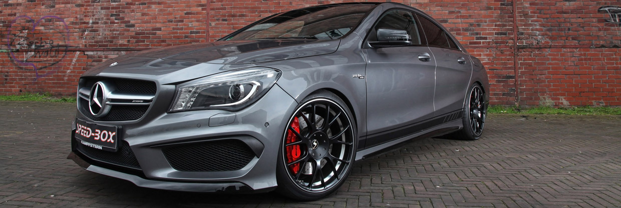 SCHMIDT Revolution Mercedes-AMG CLA 45 front view