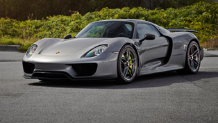 porsche 918 spyder looks meaner with set of attractive new wheels