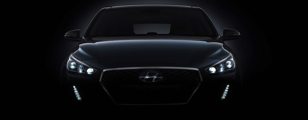 Hyundai i30 front view - teaser