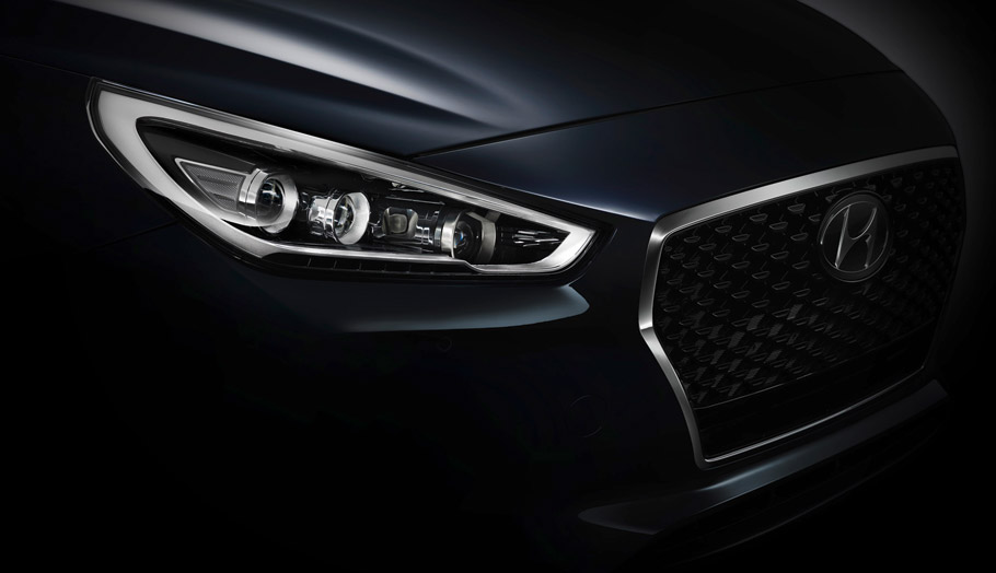 Hyindai i30 headlights - teaser