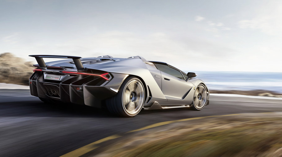 Lamborghini Centenario Roadster rear view