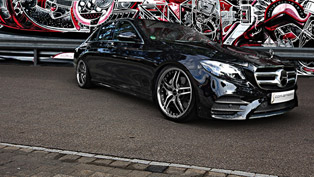 mercedes e-class receives special gift from cor.speed performance team! 