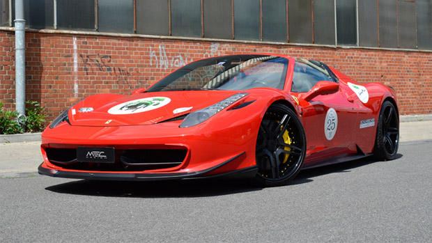 Ferrari with a touch of MEC Design Magic: a rather satisfactory result!