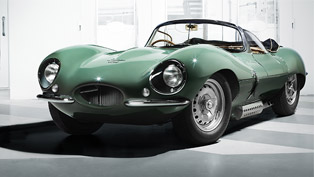 jaguar team proudly presents a recreated replica to a legendary 1950's legend