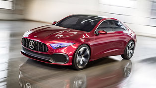 the concept a sedan: mercedes' passionate greeting of spring