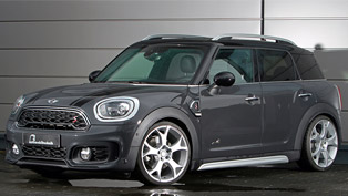 b&b team shows off with a monstrous mini cooper! check it out!