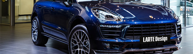 LARTE Design's depiction of a Porsche Macan SUV: masterfully executed 
