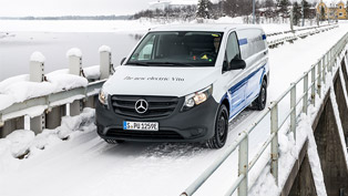 even the scandinavian winter cannot scare the mercedes evan! details here! 