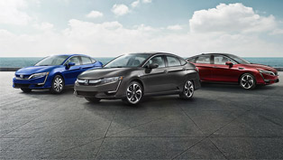 honda marks further success with the clarity lineup