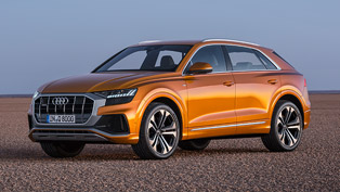 audi presents the latest q8 suv machine. check it out! [video]