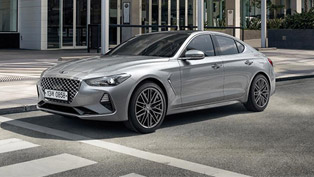 genesis showcases the safety features of the new g70 model 
