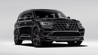 infiniti qx80 receives neat facelift from larte design 