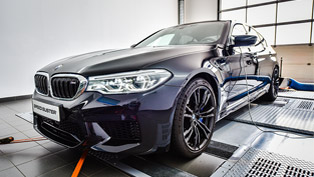 speed-buster team refines a sporty bmw f90 model 