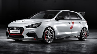 hyundai showcases new i30 "n option" concept car 