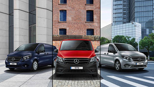 mercedes expands its vito lineup. check out the new guys!