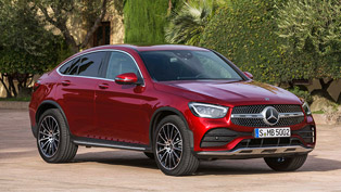 mercedes showcases fresh new glc coupe machine 