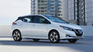nissan announces details and prices for new 2019 leaf plus 
