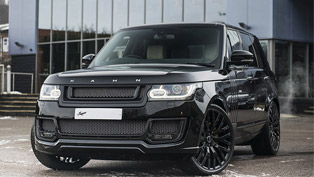 kahn design proudly presents new range rover santorini black edition! 