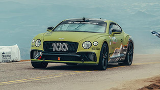 bentley and rhys millen break the record at pikes peaks again! 