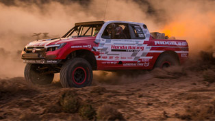 honda baja ridgeline finishes second in vegas to reno
