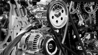 which car parts are made from titanium?