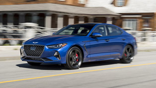 genesis g70 is the winner at aspirational luxury car at the 2019 ideal vehicle awards