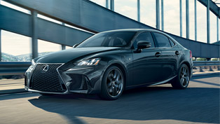 lexus reveals new 2020 is f sport blackline edition models. check 'em out!