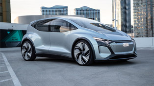 audi presents new ai:me vehicle at the ces show! 