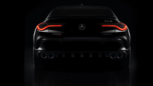 acura reveals the first image of the upcoming txl sports sedan