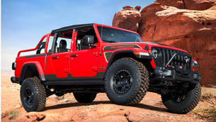 jeep red bare: one more exclusive vehicle in a special lineup 