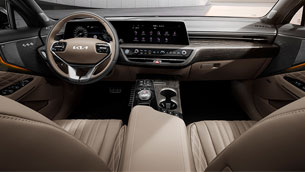 kia team showcases new images of k8's interior 