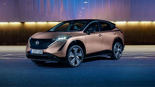 nissan praises the advanced ariya lineup with new exclusive body finishes