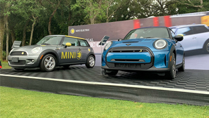 mini showcases two special vehicles at the concours d'elegance