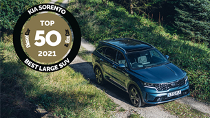 kia sorento is named best large suv by diesel car & eco car magazine