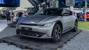 kia reveals the new ev6 at the goodwood festival of speed 