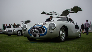 mercedes-benz presents exclusive sl models at the concours d'elegance 