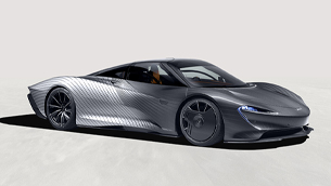 mclaren pays tribute to the first speedtail attribute prototype, albert