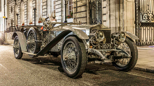 an iconinc rolls-royce silver ghost recreates its triumphant london-edinburgh run after 110 years