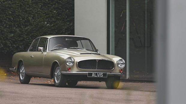 The Alvis Car Company team has completed the first post-war Continuation Series Graber Super Coupé 